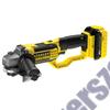 Kép 1/2 - STANLEY FATMAX 18 V 4Ah Akkumulátoros sarokcsiszoló 2 akkuval, 125 mm átmérő, 120 perc töltésidő, koffer FMC761M2-QW
