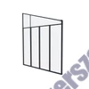 Palram Sierra pergola oldalfal (antracit)