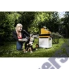 Kép 8/11 - RES 3044 B - elektromos ágaprító, hengeres, 3000 W motorral, átlátszó gyűjtőedénnyel