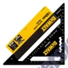 DeWalt 17,5 cm-es tetőfedő derékszögű háromszög vonalzó