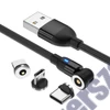Kép 11/11 - Mágneses töltőkábel 540 fokban elforgatható USB IOS Micro és C csatlakozóval