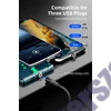 Kép 3/11 - Mágneses töltőkábel 540 fokban elforgatható USB IOS Micro és C csatlakozóval