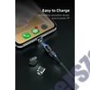 Kép 9/11 - Mágneses töltőkábel 540 fokban elforgatható USB IOS Micro és C csatlakozóval