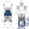 Scheppach EXC 815 - mini forgó kotrógép