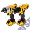Dewalt Akkus,DCK211D2T 10,8V,XR  Combo Kit - fúrócsavarozó és ütvecsavarozó, 2db 2.0Ah Li-Ion akku, TSTAK