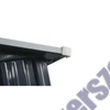 Riwall RMSA 8x10 antracit - fém kerti tároló 3 x 2,4 m nyeregtetővel (antracit)