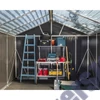 Kép 4/6 - Palram Yukon 11' x 9' antracit - bővíthető kerti tároló