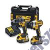 Kép 1/2 - DeWalt 18.0V XR LI-ION 2 GÉPES COMBOPACK DCK268P2T-QW