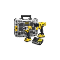 Dewalt Akkus,DCK211D2T 10,8V,XR  Combo Kit - fúrócsavarozó és ütvecsavarozó, 2db 2.0Ah Li-Ion akku, TSTAK Dewalt Akkus,DCK211D2T 10,8V,XR  Combo Kit - fúrócsavarozó és ütvecsavarozó, 2db 2.0Ah Li-Ion akku, TSTAK