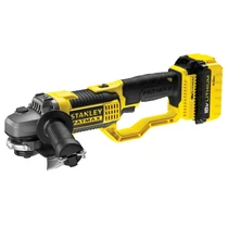 STANLEY FATMAX 18 V 4Ah Akkumulátoros sarokcsiszoló 2 akkuval, 125 mm átmérő, 120 perc töltésidő, koffer FMC761M2-QW STANLEY FATMAX 18 V 4Ah Akkumulátoros sarokcsiszoló 2 akkuval, 125 mm átmérő, 120 perc töltésidő, koffer FMC761M2-QW