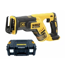 DeWalt 18V XR KEFE NÉLKÜLI orrfűrész (kardfűrész, szablyafűrész) AKKU ÉS TÖLTŐ NÉLKÜL TSTAK KOFFERBEN DCS367NT-XJ