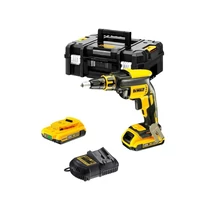 DeWalt DCF620D2-QW akkus 18V-os XR Li-Ion gipszkartoncsavarbehajtó 2db 2.0Ah-as akku + töltő DeWalt DCF620D2-QW akkus 18V-os XR Li-Ion gipszkartoncsavarbehajtó 2db 2.0Ah-as akku + töltő