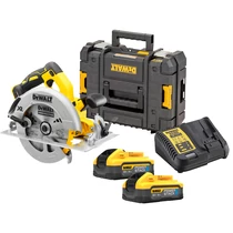 DeWalt 18V XR POWERSTACK BL 184mm körfűrész DCS570H2T-QW DeWalt 18V XR POWERSTACK BL 184mm körfűrész DCS570H2T-QW