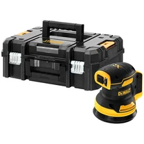 Dewalt DCW210N szénkefe nélküli akkumulátoros excentercsiszoló kofferben (akku és töltő nélkül) DCW210NT