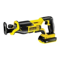 STANLEY FATMAX 18 V 2Ah Akkumulátoros orrfűrész (kardfűrész, szablyafűrész) 2 akkuval FMC675D2-QW
