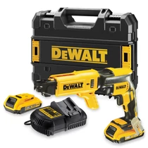 DeWalt Akkus 18.0V-OS XR kefe nélküli gipszkarton-csavarozó DCF620D2K-QW tárazott csavar adagolóval DeWalt Akkus 18.0V-OS XR kefe nélküli gipszkarton-csavarozó DCF620D2K-QW tárazott csavar adagolóval