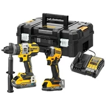 DEWALT 18V PREMIUM POWERSTACK TWIN KIT DCK2052H1E1T-QW