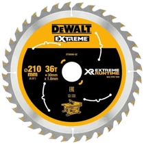 DeWalt körfűrészlap XR 210mm x 30mm 36T