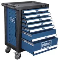 Scheppach TW 1000 Műhelykocsi szerszámokkal, 7 fiókos, 263 db-os