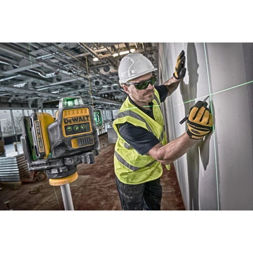 DeWalt 10.8V-OS Zöld Vonallézer DCE089D1G-QW
