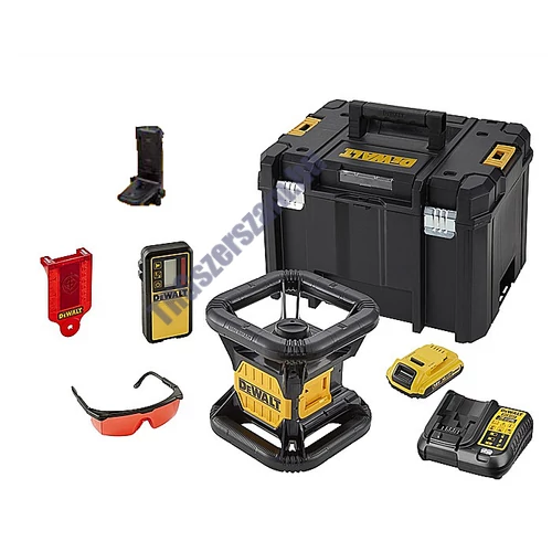 DeWalt piros sugarú önbeálló forgólézer DCE079D1R-QW
