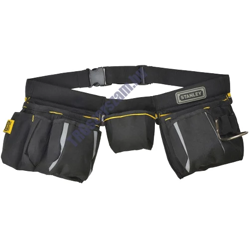 Stanley szerszámos övtáska, dupla + kalapácstartó