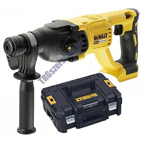 DeWalt SDS-Plus 18.0V XR fúrókalapács akku és töltő nélkül tstak kofferben DCH133NT-XJ, 2.6J
