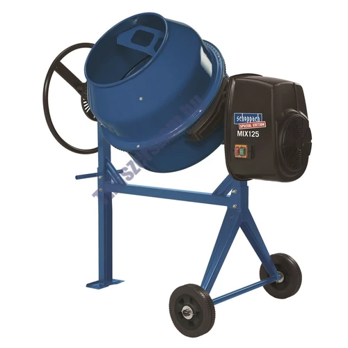 Scheppach betonkeverő 125 L  MIX125 5908403901