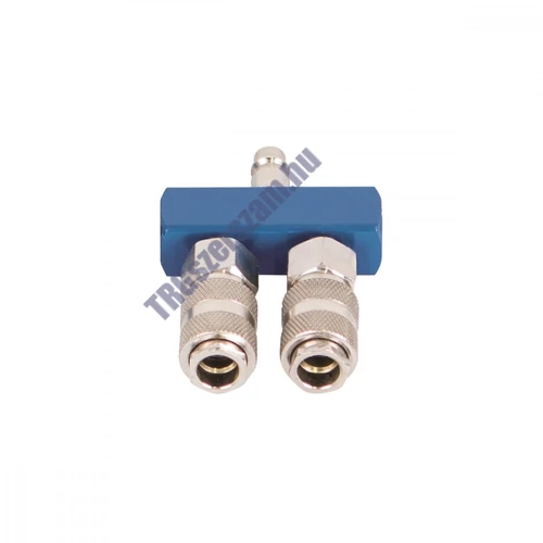 Gyorscsatlakozó kettes elosztóval