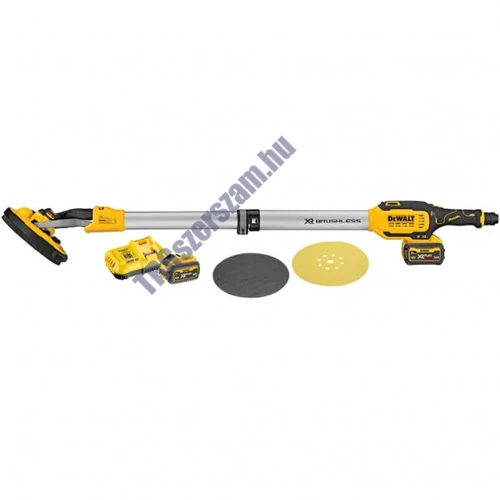 DeWalt 18V-os gipszkarton falcsiszoló  készlet (DCE800T2-QW)