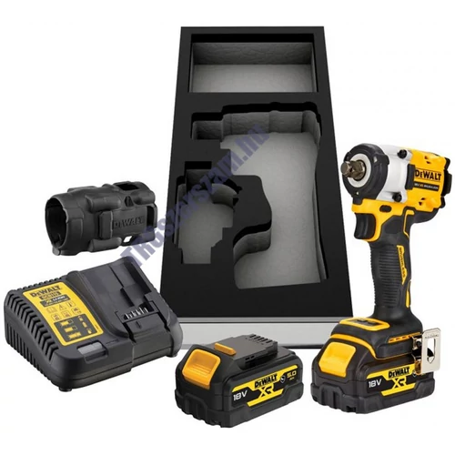 DeWalt 18V XR kompackt ütvecsavarozó 1/2" (406Nm) DCF921P2G-QW