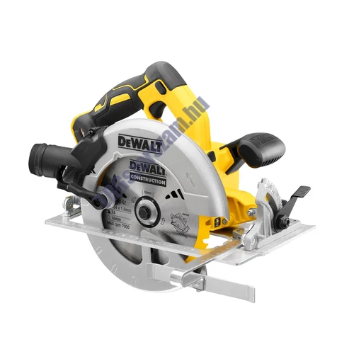 DeWalt 18V XR kefe nélküli 184mm körfűrész akku és töltő nélkül tstak kofferben DCS570NT-XJ