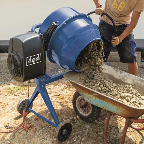  Scheppach betonkeverő 125 L  MIX125 5908403901