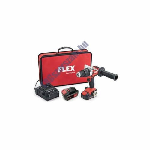 FLEX PD2G18.0-2.5AH-5.0AH akkus fúró-ütvefúró  (490202)