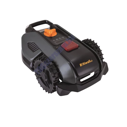 Riwall RRM 500 APP - akkumulátoros robotfűnyíró 500 m2, Wi-Fi és Bluetooth vezérlési lehetőséggel