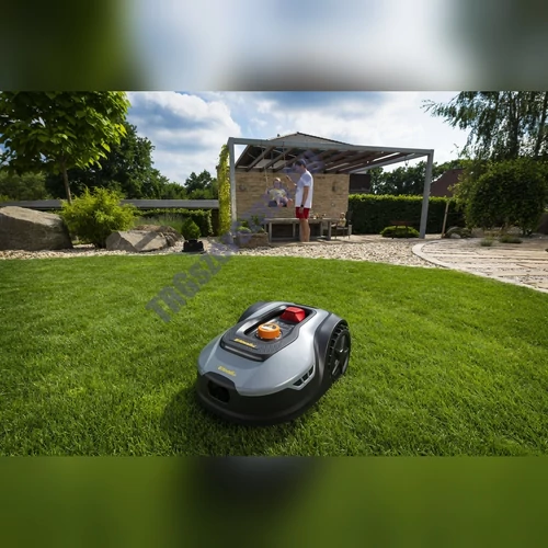 Riwall RRM 650 APP - akkumulátoros robotfűnyíró 600 m2, WiFi és Bluetooth vezérlési lehetőséggel