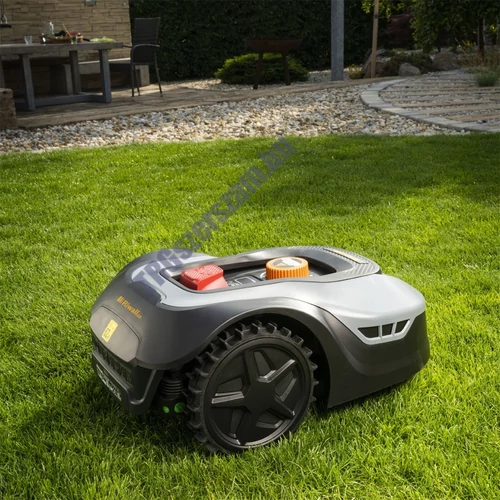 Riwall RRM 650 APP - akkumulátoros robotfűnyíró 600 m2, WiFi és Bluetooth vezérlési lehetőséggel