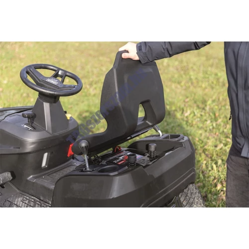  Scheppach TMR 452-98H-SD - 98 cm-es fűnyíró traktor oldalsó kidobással és hidrosztatikus sebességváltóval
