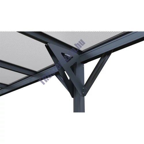 Riwall RMCP 16 x 10 Anthracite - autóbeálló (5 x 3 m)