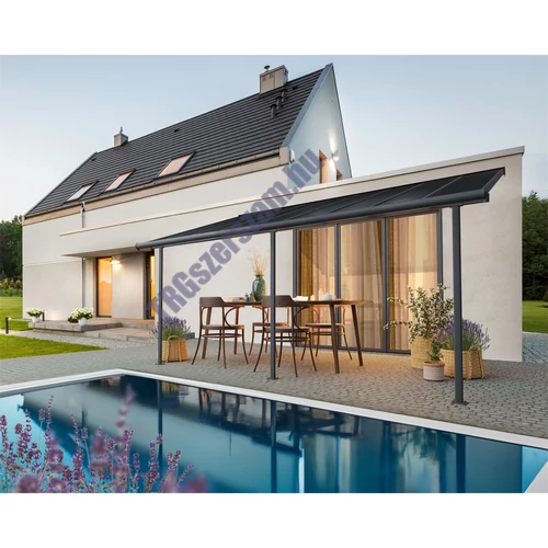 Palram Capri 5400 szürke 3 x 5,46 - pergolák