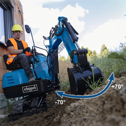 Scheppach EXC 815 - mini forgó kotrógép