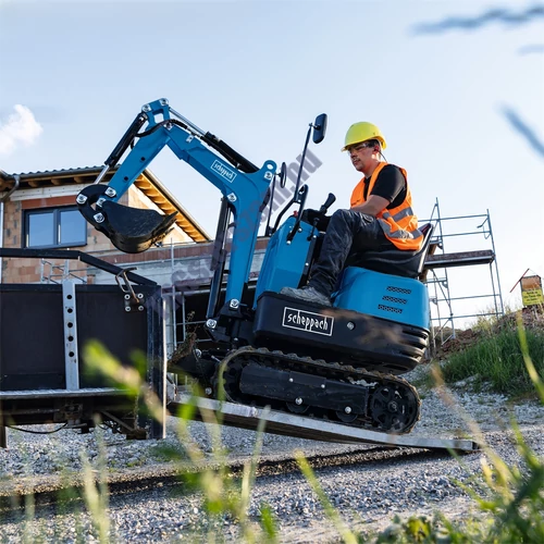 Scheppach EXC 815 - mini forgó kotrógép