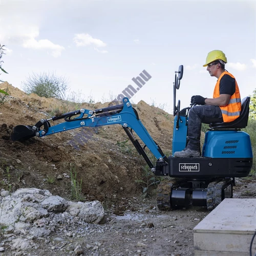 Scheppach EXC 815 - mini forgó kotrógép