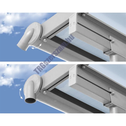 Palram Sierra 4200 fehér 3 x 4,25 - pergola
