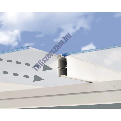 Palram Sierra 4200 fehér 3 x 4,25 - pergola