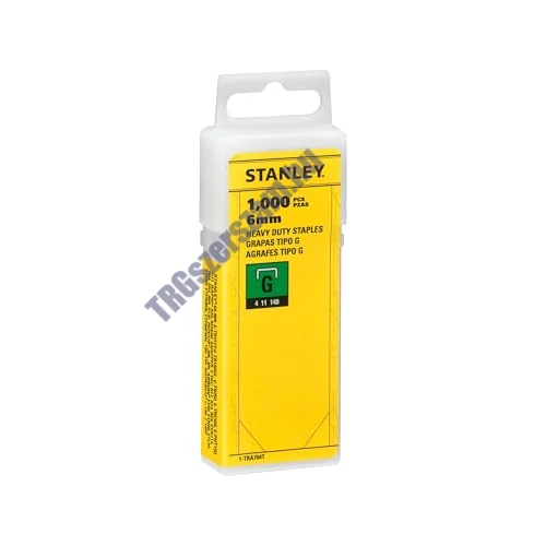 Stanley 6mm-es ""G"" kapocs G4/11/140 1000db