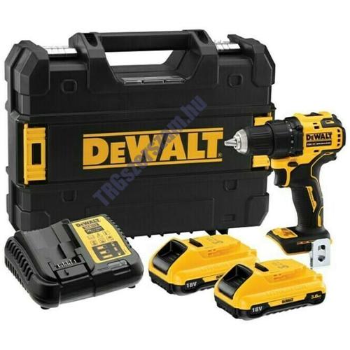 DeWalt 18 V akkus fúrócsavarozó tokmányos 2X3,0 akkuval DCD708L2T-QW