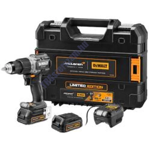 DeWalt akkumulátoros ütvefúrógép McLaren Design DCD85ME2GT
