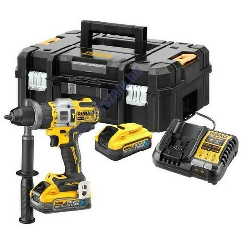 DeWalt 18V akkus ütvefúró-csavarozó  2 X 5AH POWERSTACK DCD999H2T-QW