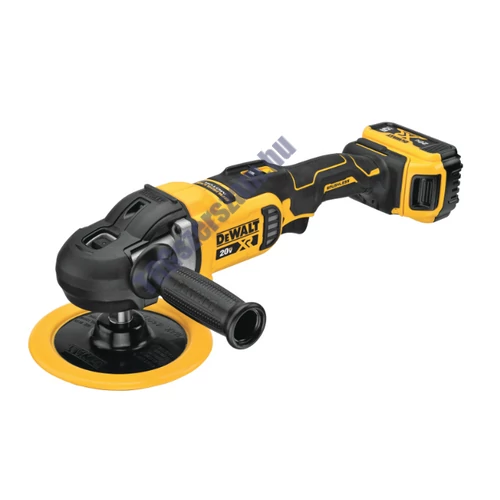 DeWalt szénkefe nélküli rotációs polírozó 125 mm - 180 mm 18V  DCM849P2
